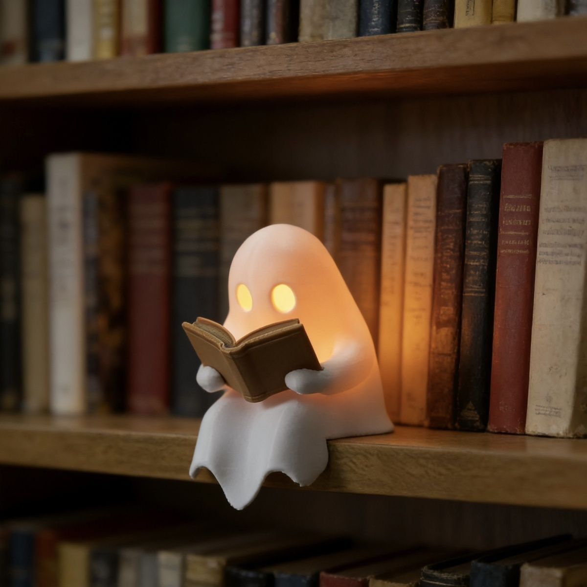 Laptop Accessories Light - Veilleuse LED Fantôme de Lecture Mignon,