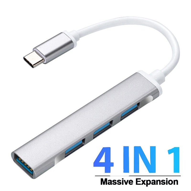 Laptop Accessories And Gadgets - Hub d'extension Type-C 4 en 1,