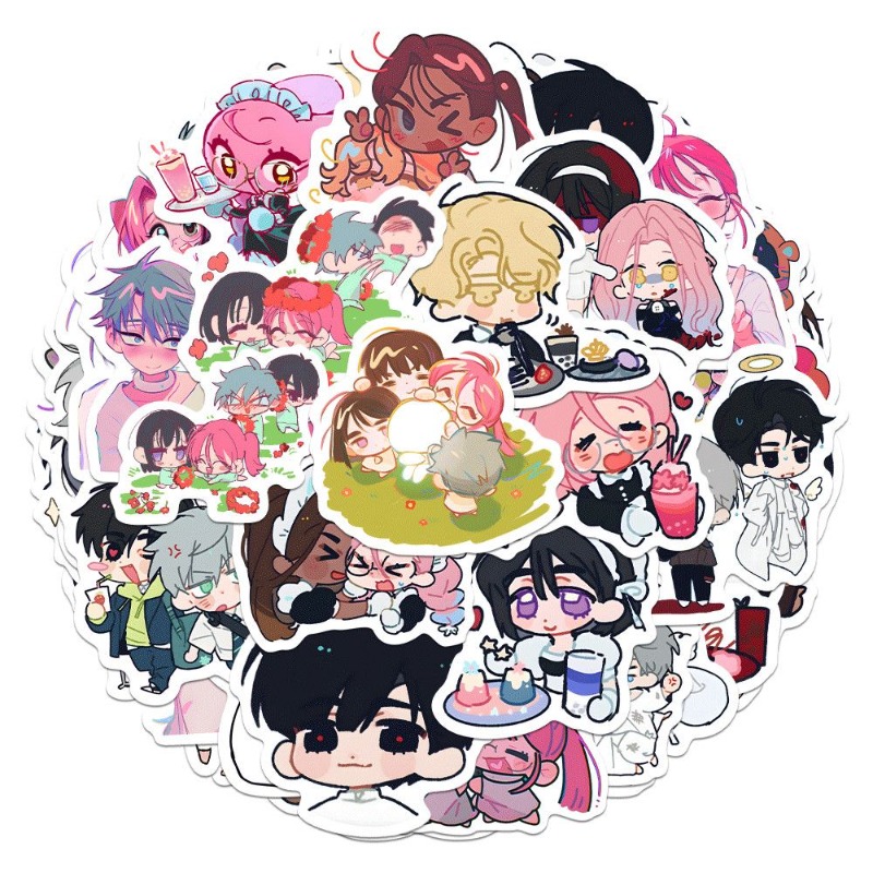 Laptop Accessories To Gift - 80 autocollants mignons de dessins animés