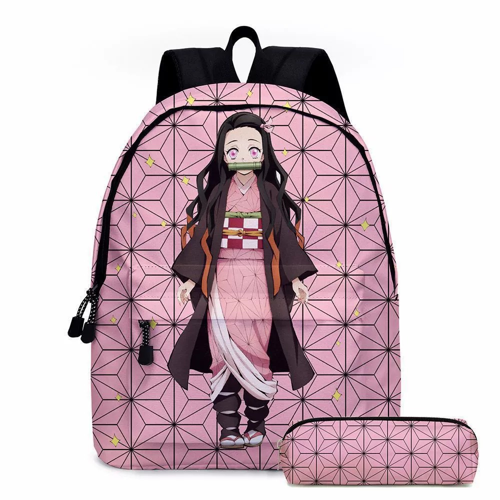 Laptop Accessories Girls - Sac à dos Anime Demon Slayer,