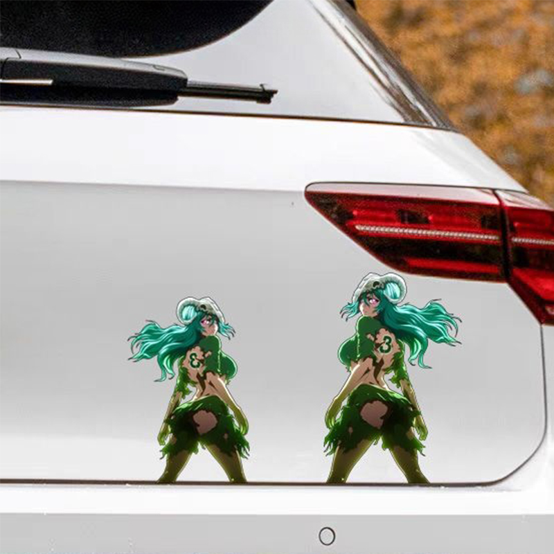 Laptop Accessories Girls - Autocollant de voiture Bleach Cute Nelliel