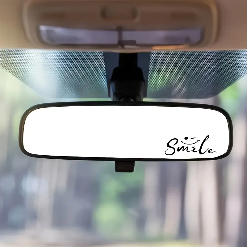 Laptop Accessories To Gift - Autocollant miroir visage souriant brillant, autocollant