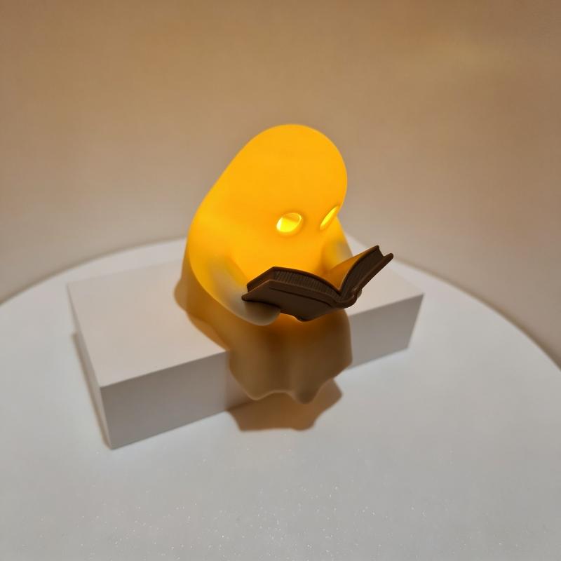 Laptop Accessories Light - Lampe de lecture fantôme mignonne, lumière