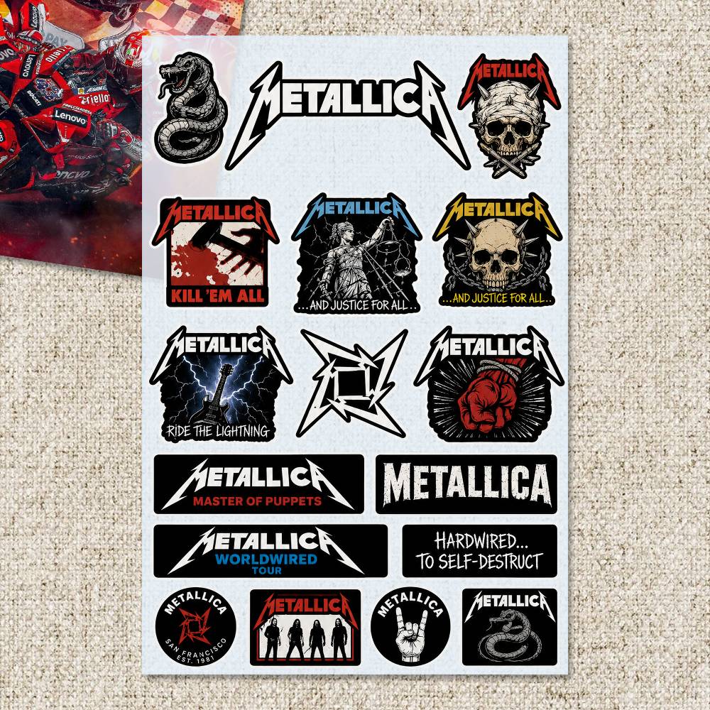 Autocollants M-Metallica pour  - Laptop Accessories Wallpaper avis et prix