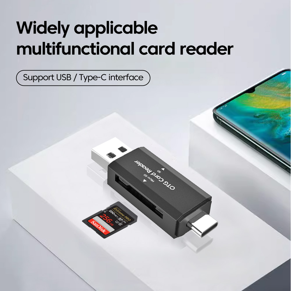Lecteur de carte SD TF 2 en 1  - Laptop Accessories And Gadgets avis et prix