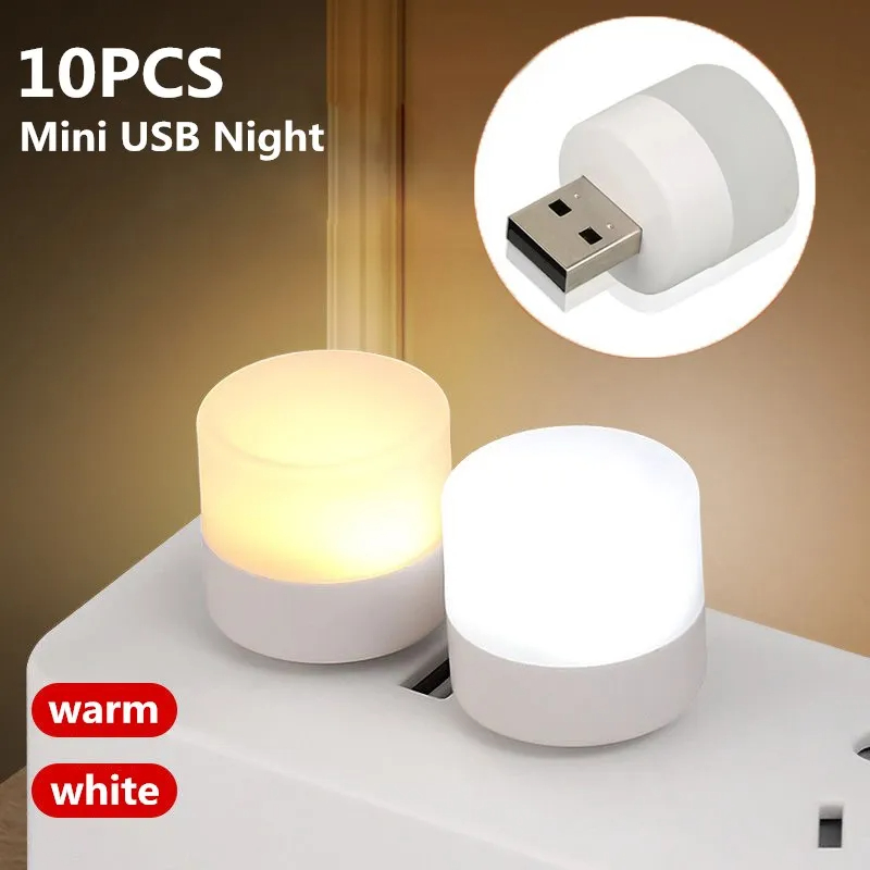 Mini veilleuse USB blanc chaud - Laptop Accessories Light avis et prix