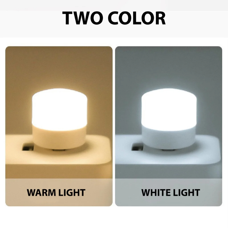 Mini veilleuse USB blanc chaud - Laptop Accessories Light avis et prix