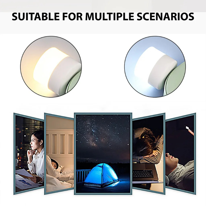 Mini veilleuse USB blanc chaud - Laptop Accessories Light avis et prix