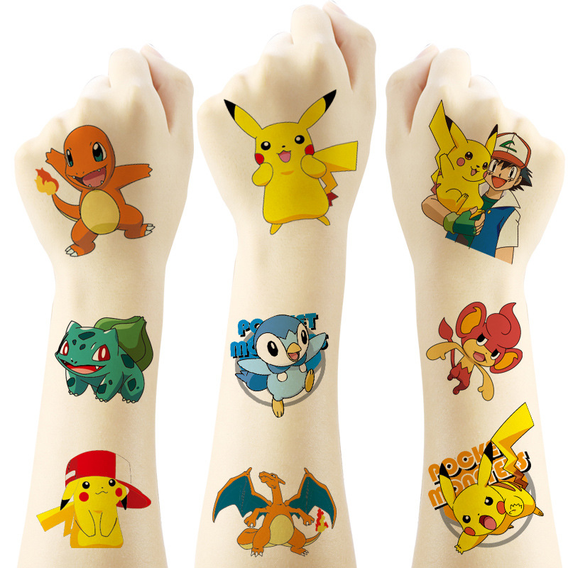 Autocollant de tatouage Pokemo - Laptop Accessories Toy avis et prix