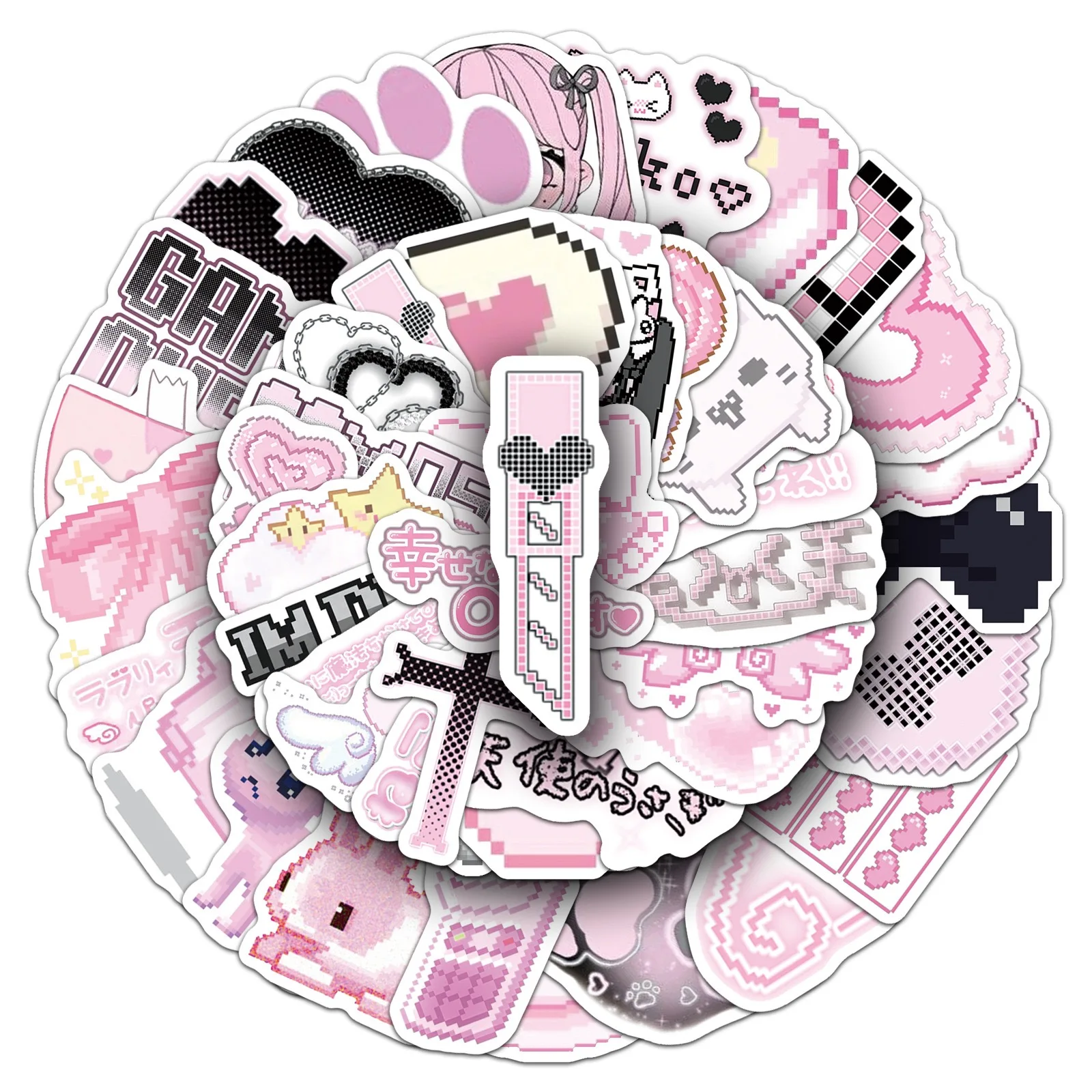 10/30/50 autocollants mignons  - Laptop Accessories Girly avis et prix