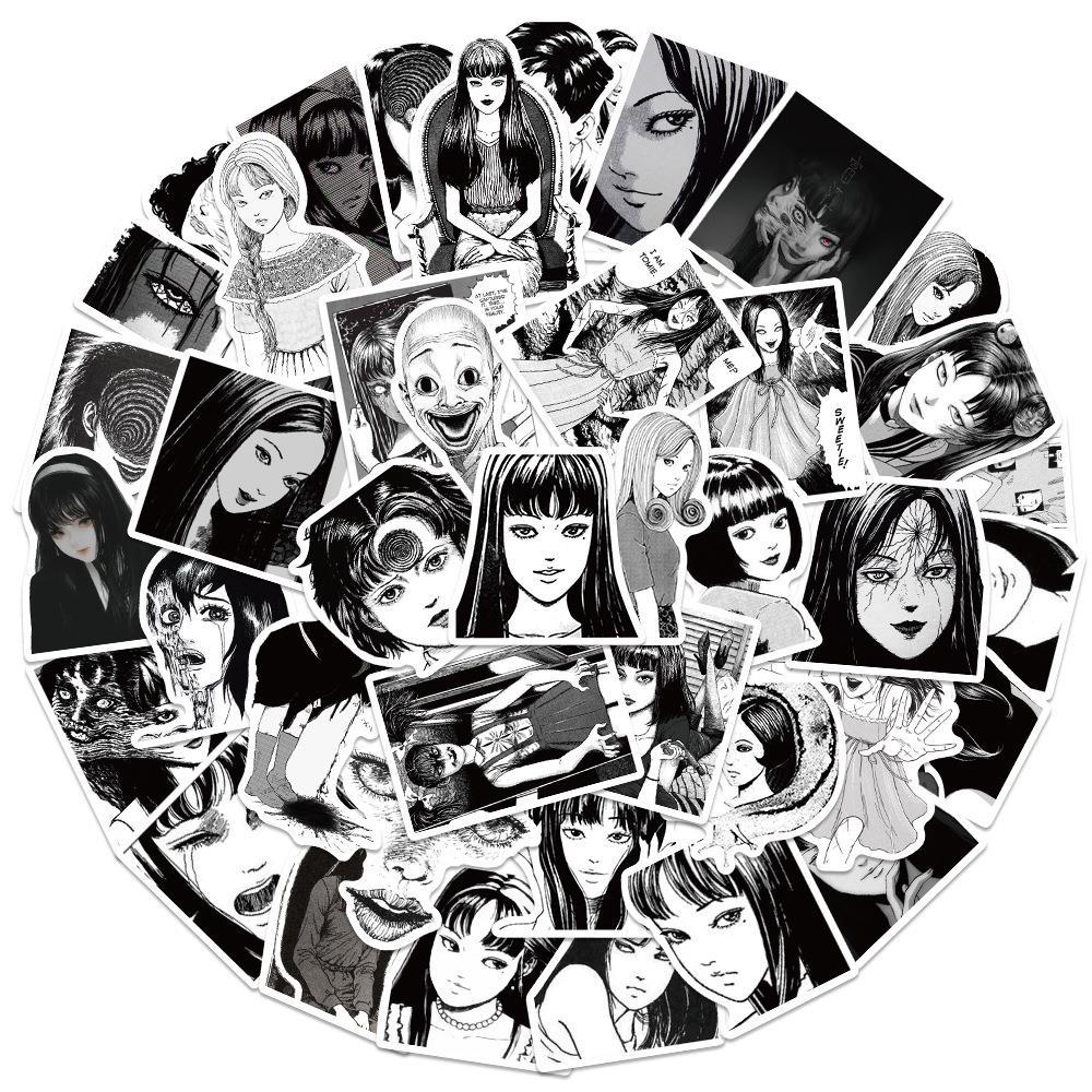 50 pièces horreur japonaise An - Laptop Accessories Girly avis et prix