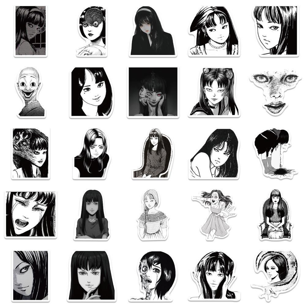 50 pièces horreur japonaise An - Laptop Accessories Girly avis et prix