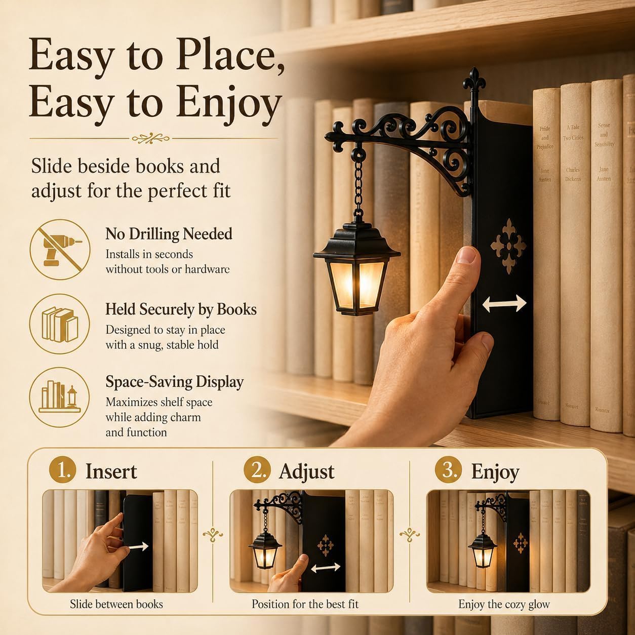 Lanterne de bibliothèque vinta - Laptop Accessories Light avis et prix